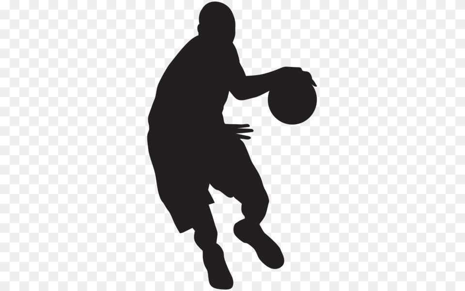 Basketball Player Silhouette Clip Art Gallery, Baby, Person, People Free Transparent Png