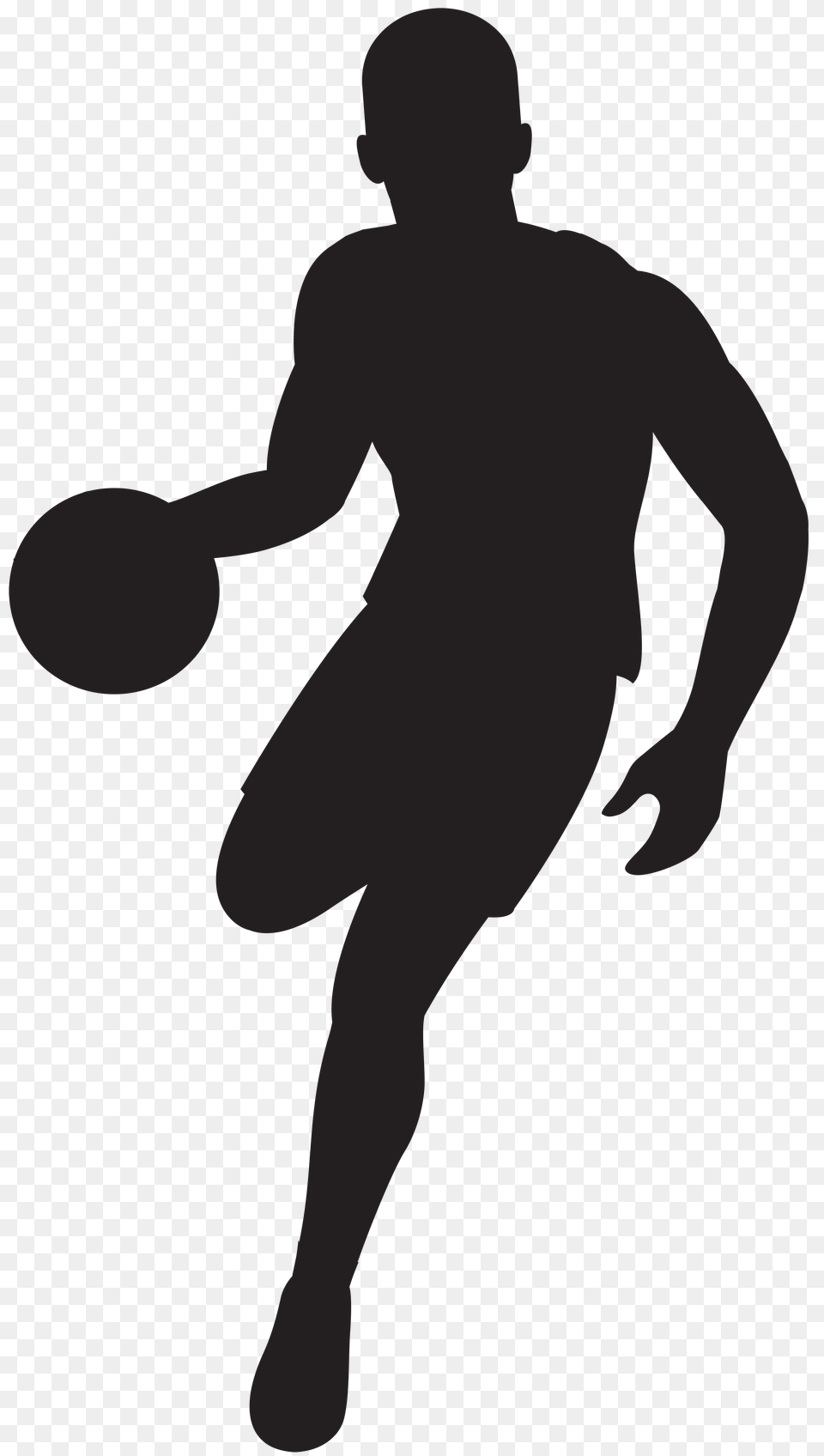 Basketball Player Silhouette Clip Art Gallery, Cross, Symbol Png Image
