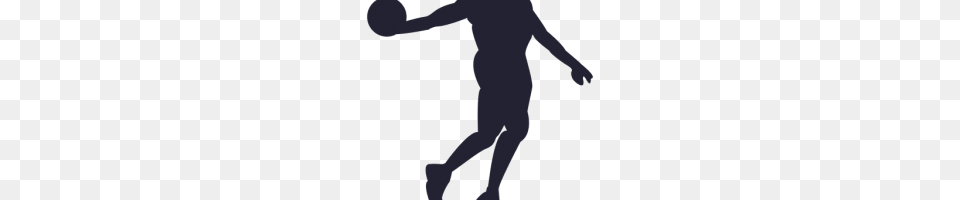 Basketball Player Silhouette Image, Person, Ball, Handball, Sport Png