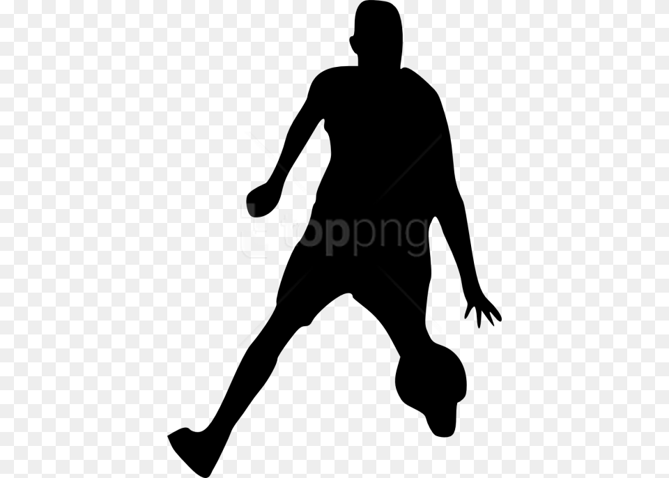 Basketball Player Silhouette Silhouette, Person, Walking, Adult, Male Png
