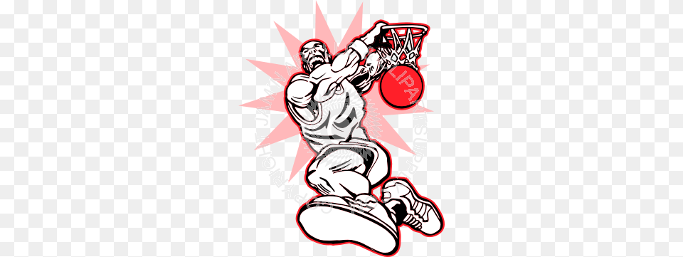 Basketball Player Slam Dunk, Body Part, Hand, Person Free Png Download