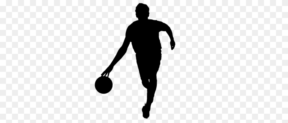 Basketball Player Vector In Archives, Gray Free Transparent Png