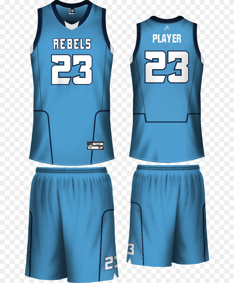 Basketball Regular Jerseys Rebel Jersey Design Basketball, Clothing, Shirt, Shorts Free Png