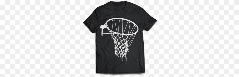 Basketball Rim Net T Shirt, Clothing, Hoop, T-shirt Png