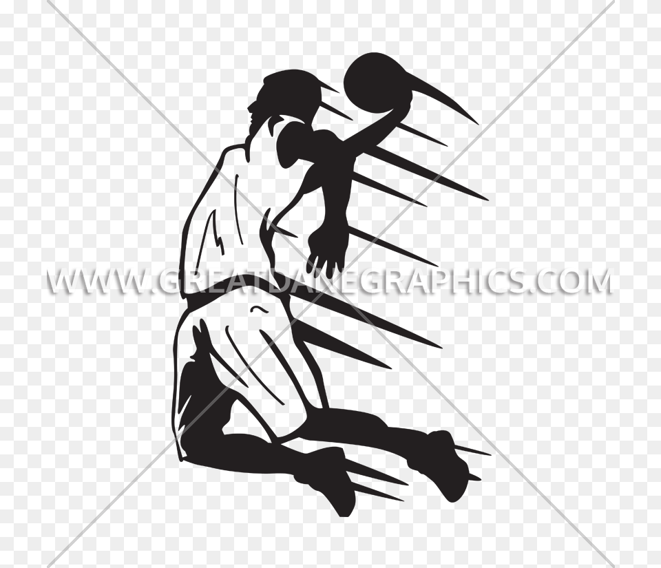 Basketball Shooting Star Illustration, Stencil, People, Person, Adult Png Image