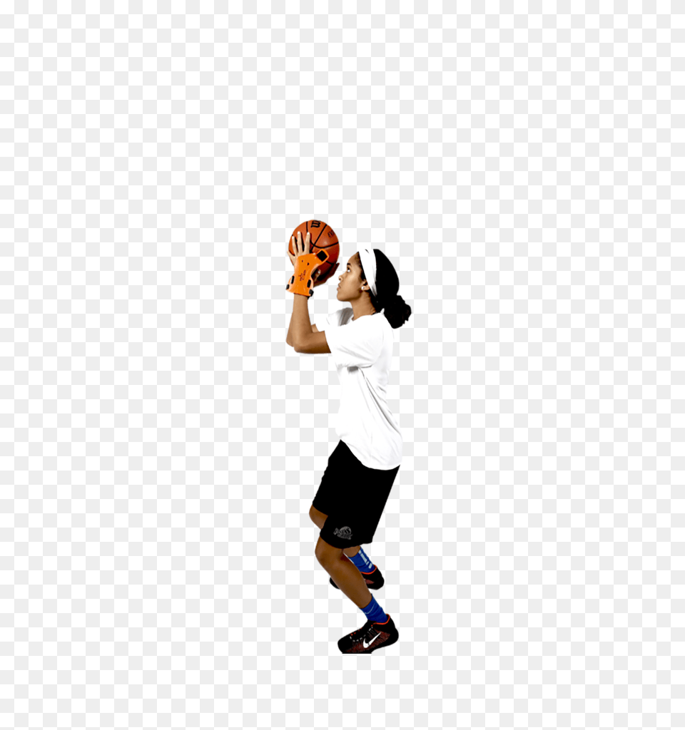 Basketball Shot Transparent Basketball Shot Images, Glove, Clothing, People, Baseball Glove Free Png Download