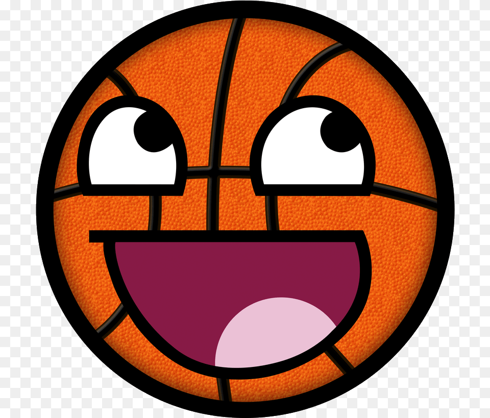 Basketball Smiley Face, Lamp, Art Free Png Download