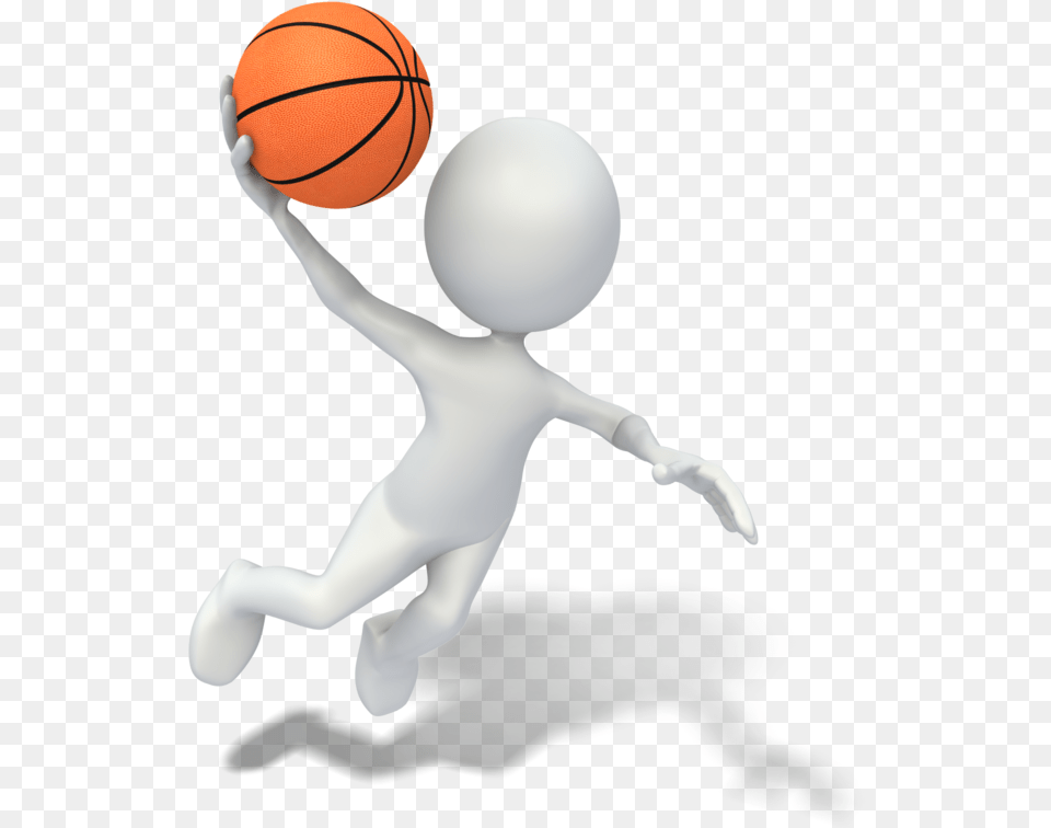 Basketball Stick Figure Slam Dunk Animation Clip Art Basketball Stick Figure, Ball, Basketball (ball), Sport, Baby Free Transparent Png