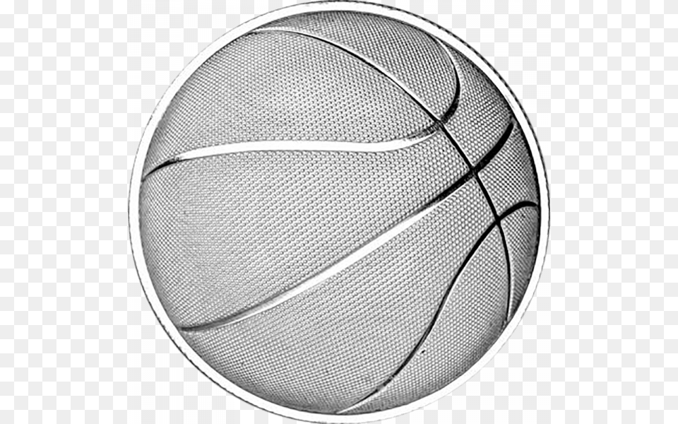 Basketball Silver Basketball Silver And Black, Ball, Basketball (ball), Sphere, Sport Free Transparent Png