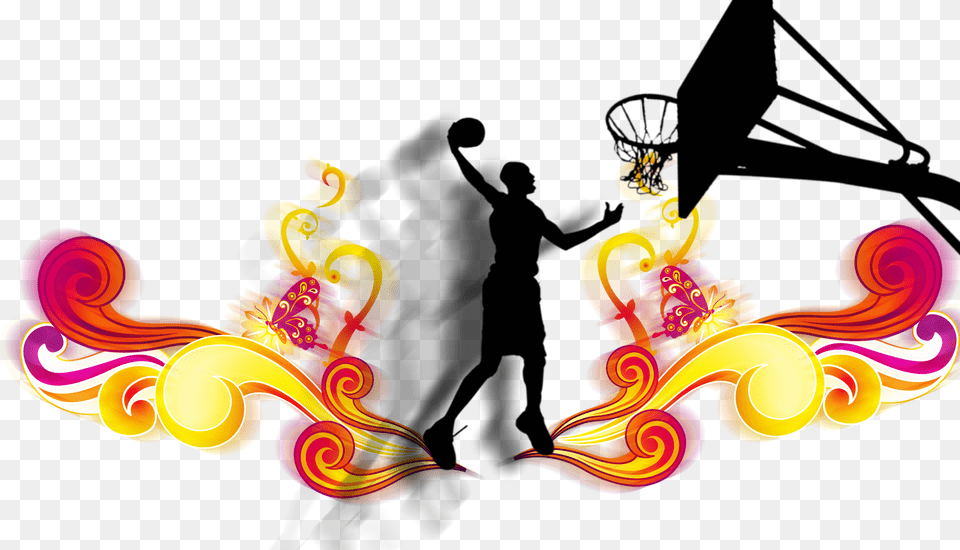 Basketball Trivia Slam Dunk Basket Dunk Silhouette Transparent Background Slam Dunk Basketball, Art, Graphics Free Png