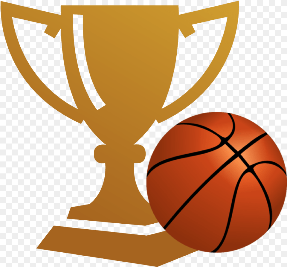 Basketball Trophy Champion Clip Art Basketball Transparent Vector Trophy, Ball, Basketball (ball), Sport Free Png Download