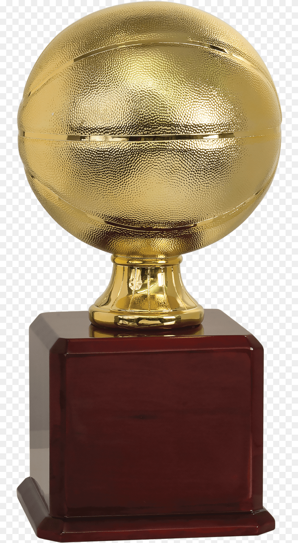 Basketball Trophy Transparent Awards Company Trophy, Ball, Rugby, Rugby Ball, Sport Free Png Download