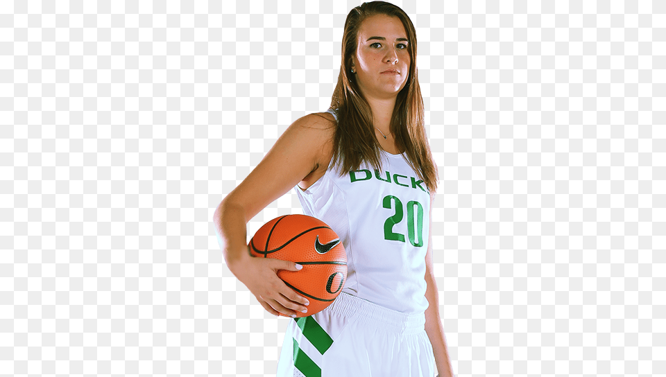 Basketball University Of Oregon Athletics Oregon Ducks Girls Basketball, Ball, Basketball (ball), Sport, Adult Free Png