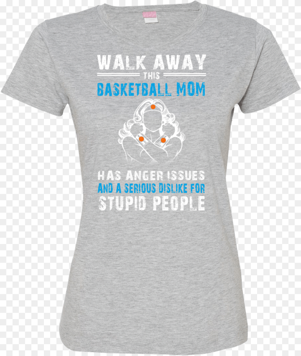 Basketball Walk Away Active Shirt, Clothing, T-shirt Free Transparent Png