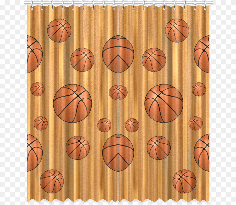 Basketballs With Wood Background Window Curtain 50 Cross Over Basketball, Ball, Basketball (ball), Sport Free Png Download
