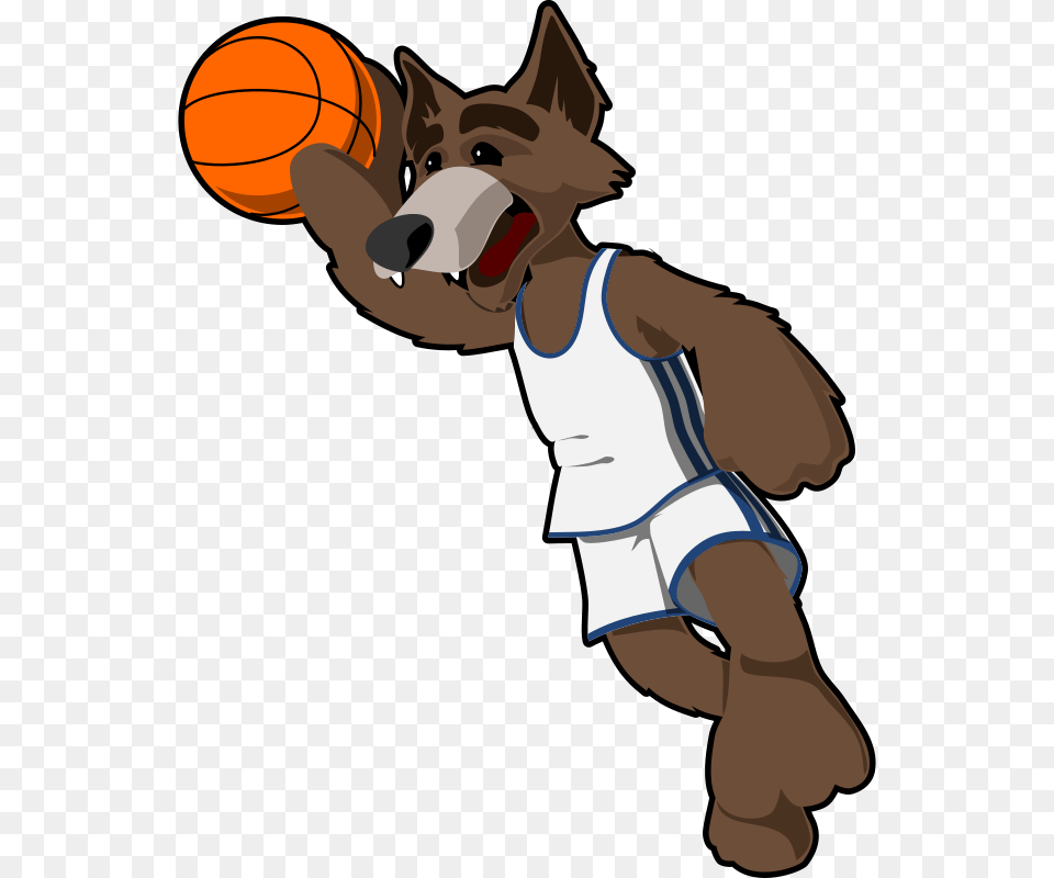 Basketballwolf, Baby, Person, Ball, Basketball Png Image