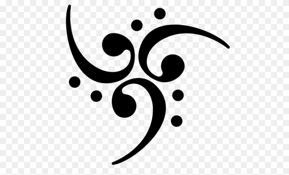 Bass Clef, Art, Floral Design, Graphics, Pattern Free Png