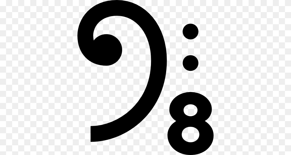 Bass Clef, Number, Symbol, Text Png