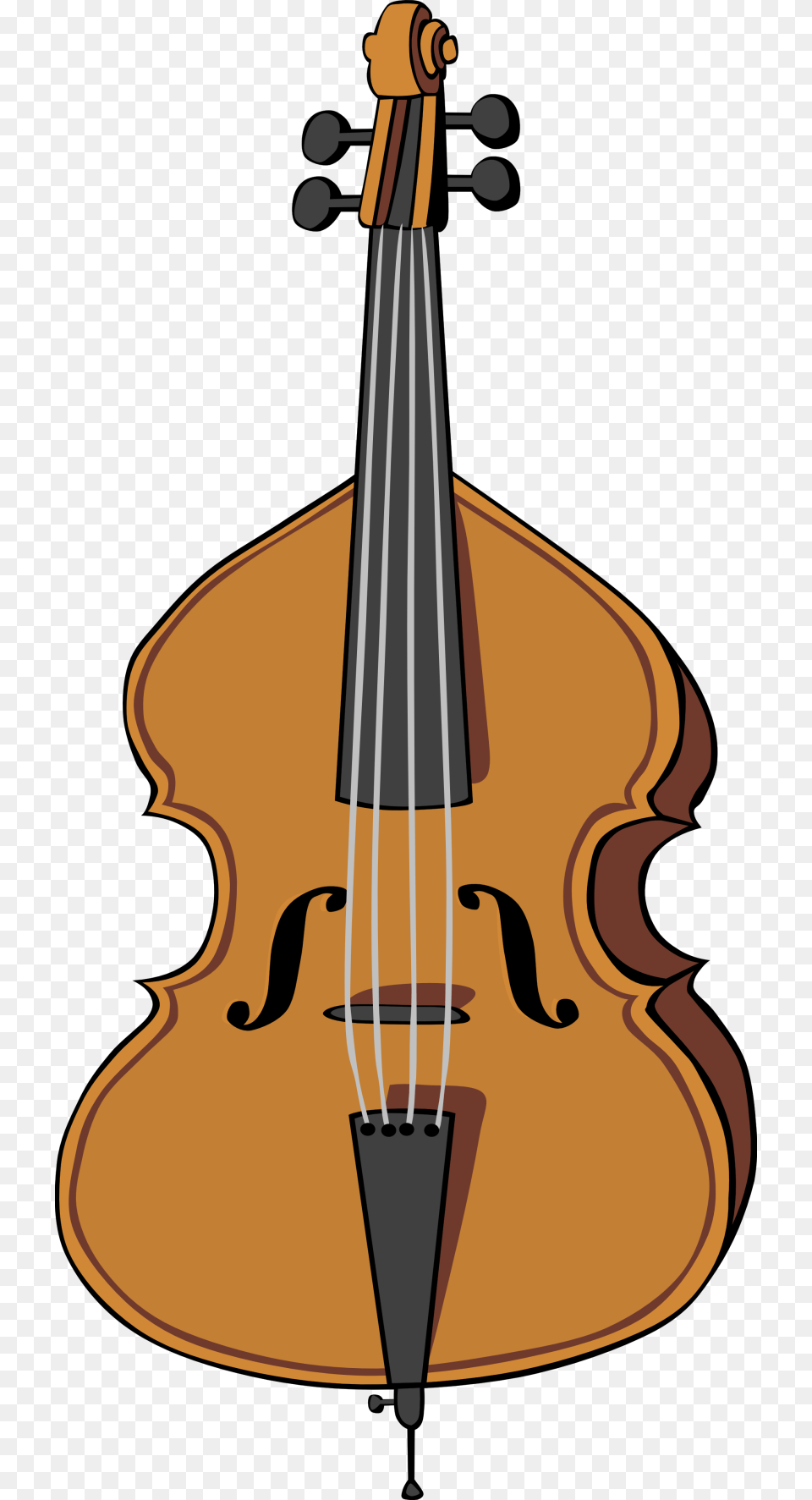 Bass Clipart, Musical Instrument, Violin, Cello Png