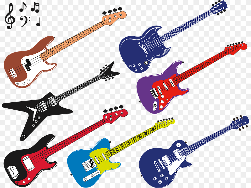 Bass Guitar, Bass Guitar, Musical Instrument, Electric Guitar Png Image