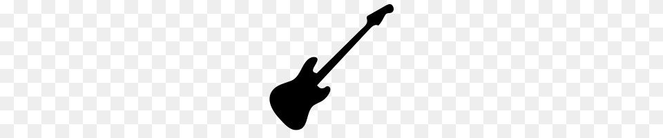 Bass Guitar Icons Noun Project, Gray Png Image