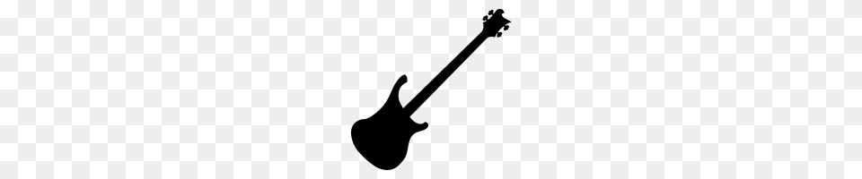 Bass Guitar Icons Noun Project, Gray Free Png