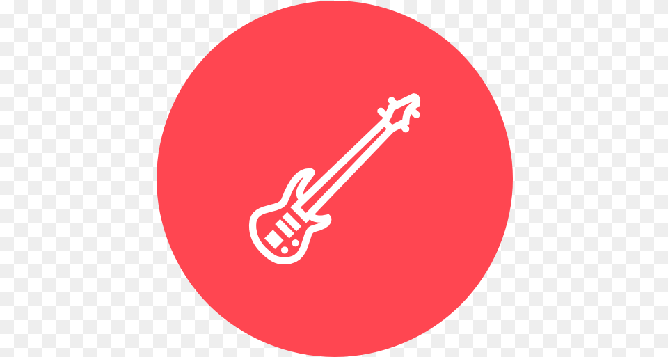 Bass Guitar Musical Instrument Baixo Icon, Musical Instrument, Bass Guitar, Disk Png Image