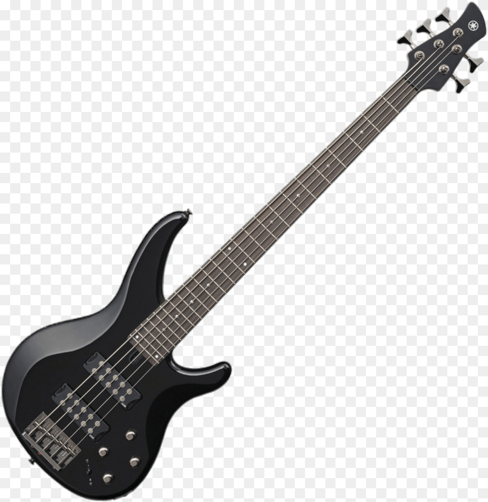 Bass Guitar Yamaha Trbx305 5 String Bass Guitar Black, Bass Guitar, Musical Instrument Free Png