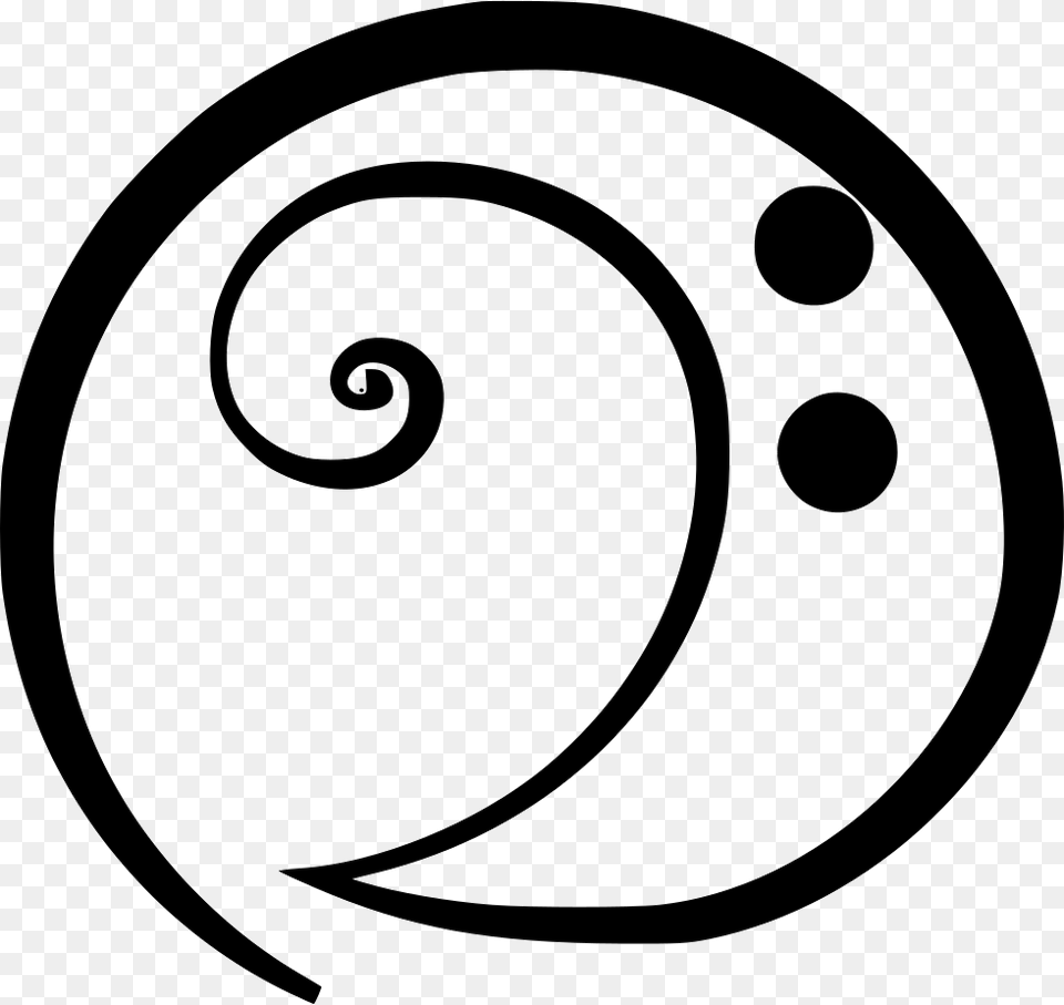 Bassclef Icon, Spiral Png Image