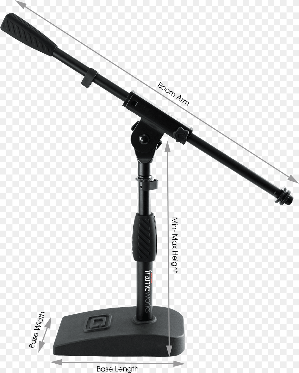 Bassdrum Mikrostnder, Electrical Device, Microphone, Telescope, Gun Free Transparent Png