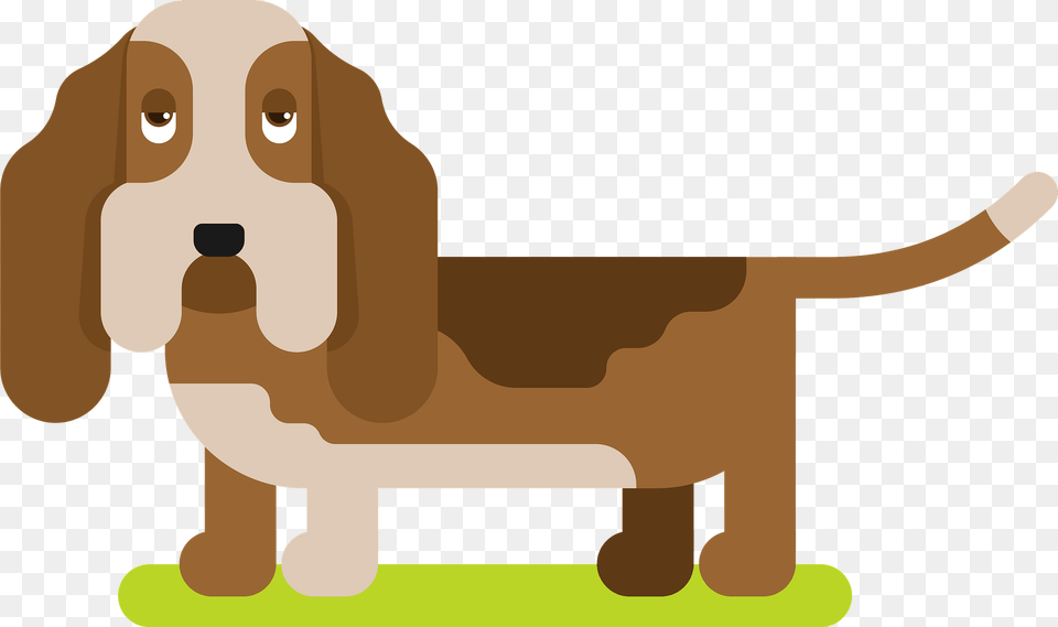 Basset Hound Dog Clipart, Animal, Canine, Mammal, Pet Free Transparent Png
