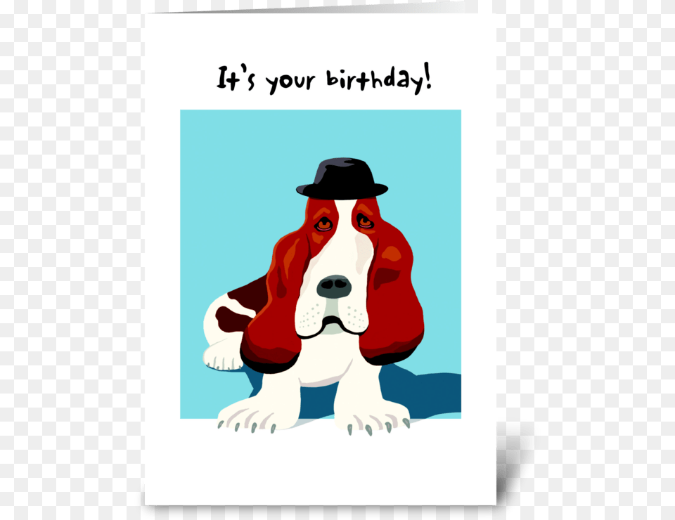 Basset Hound Greeting Card Elmo39s World, Animal, Canine, Dog, Pet Png