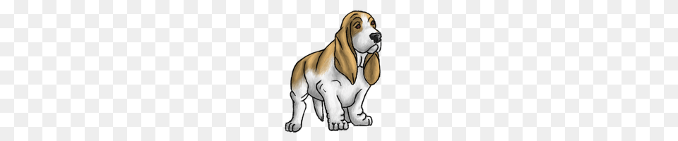 Basset Hound Thanksgiving Clip Art Happy Easter Thanksgiving, Animal, Canine, Dog, Mammal Png Image