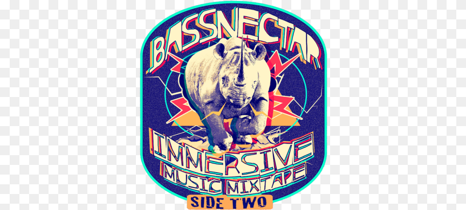 Bassnectar Immersive Music Mixtape Side Emblem, Animal, Bear, Mammal, Wildlife Free Transparent Png