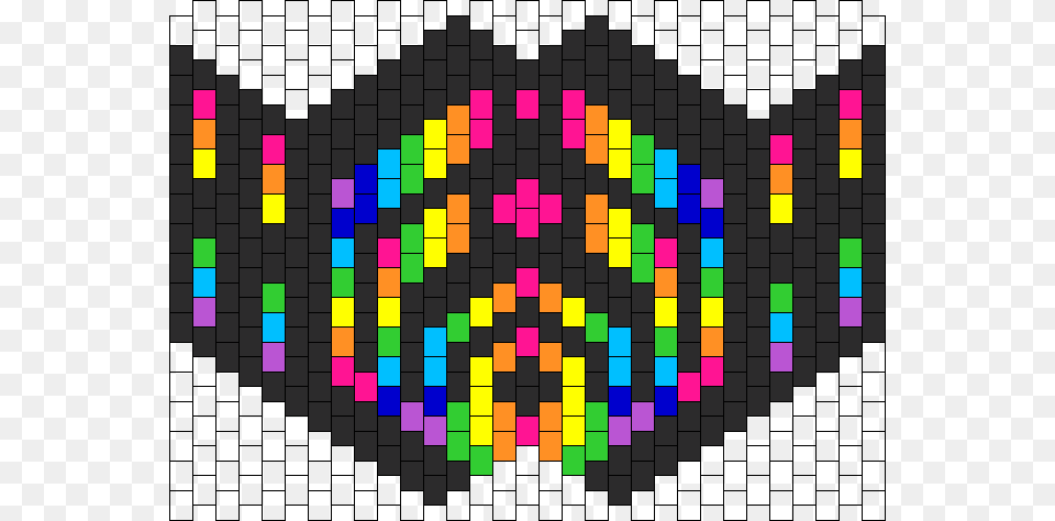 Bassnectar Mask Bead Pattern Might Have To Make This Bead, Art, Blackboard Free Transparent Png