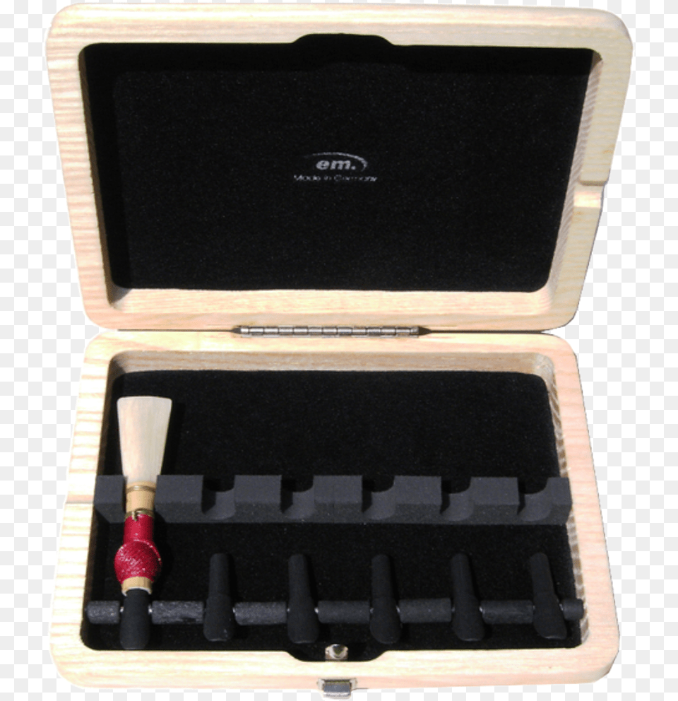 Bassoon Reed Case 6 Reeds Wood Cone Mandrel Box, Brush, Device, Tool, Electronics Free Transparent Png