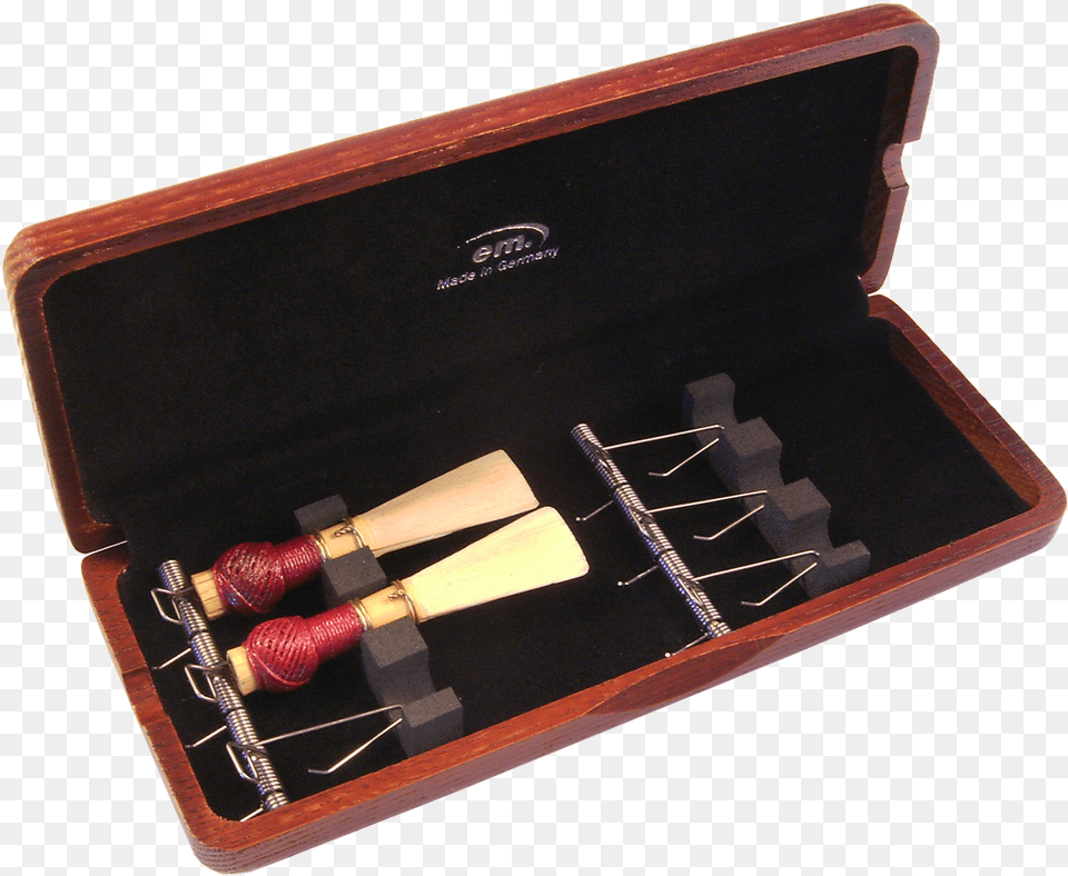 Bassoon Reed Case Series 6 Reeds Steel Spring Mandrel Box Free Transparent Png