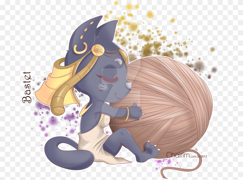 Bastet Chibi Cat Goddess By Chairimarrais Bastet, Book, Comics, Publication Free Png