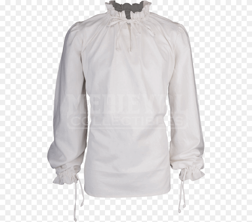 Bastian Linen Shirt Hoodie, Blouse, Clothing, Long Sleeve, Sleeve Png