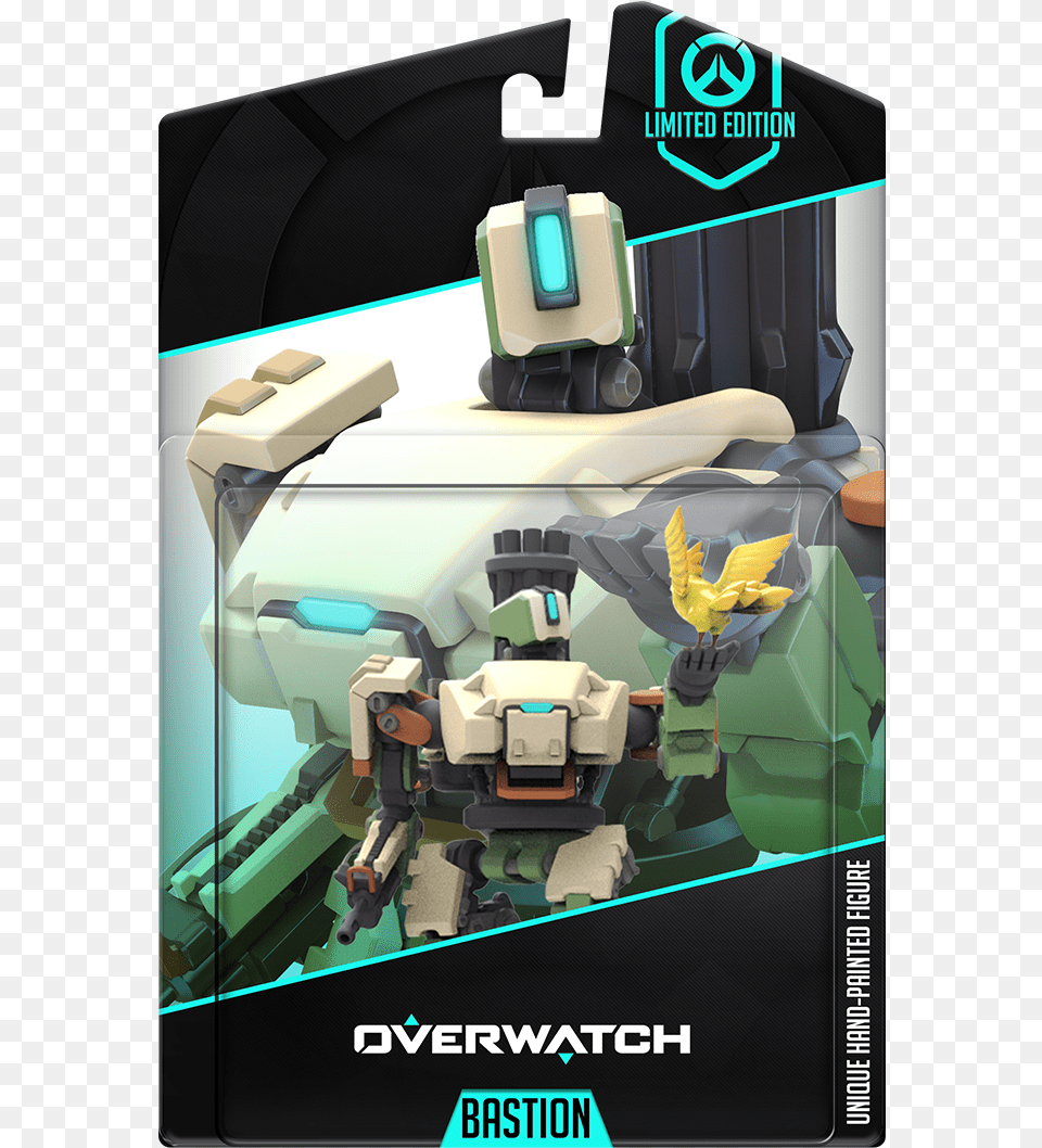 Bastion Overwatch Action Figure, Robot, Toy Free Png