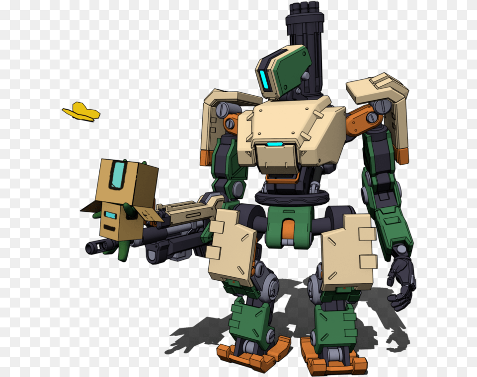 Bastion Overwatch Library Bastion Art Concept Overwatch, Robot, Toy Png Image