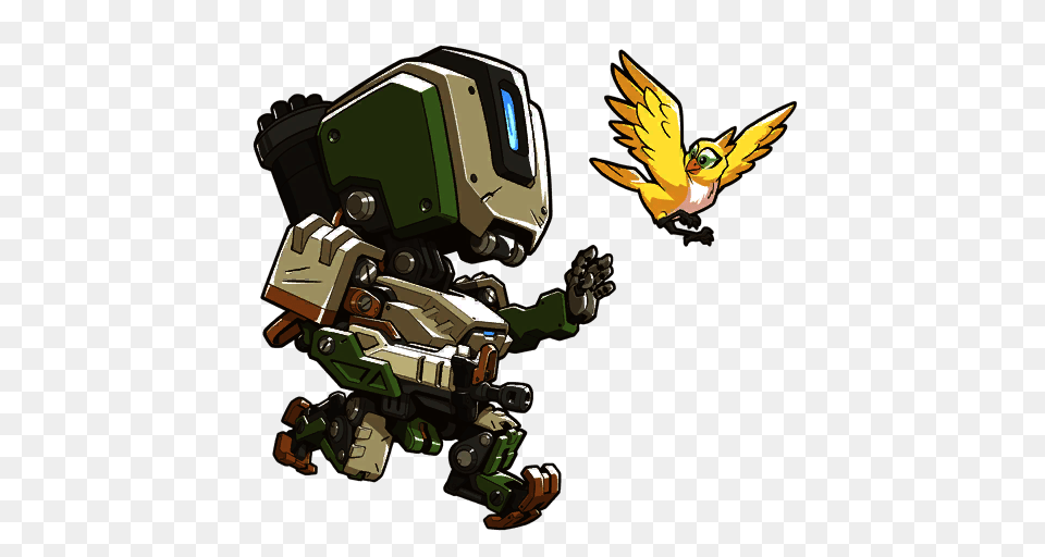 Bastion The Objective Overwatch News Esports Game Info, Robot, Device, Grass, Lawn Free Transparent Png
