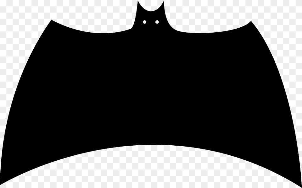 Bat Black Silhouette Variant With Extended Wings, Logo, Symbol, Stencil, Adult Free Transparent Png