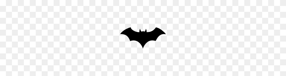 Bat Black Silhouette With Opened Wings Pngicoicns Icon, Logo, Symbol, Batman Logo, Animal Free Png Download