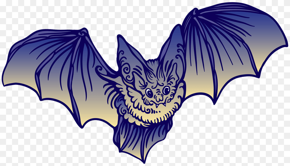 Bat Clipart, Animal, Wildlife, Mammal Png Image