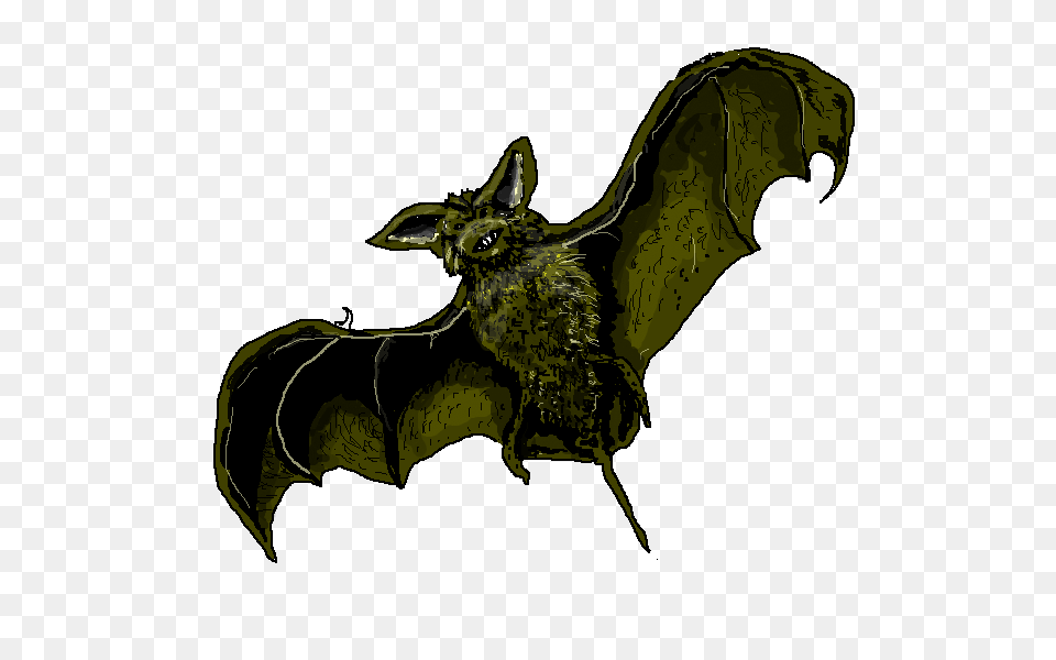 Bat Clipart Realistic, Animal, Mammal, Person, Wildlife Free Png Download