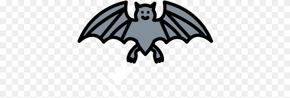 Bat Corona Coronavirus Dark Halloween Horror Scary Automotive Decal, Animal, Wildlife, Art, Mammal Free Png