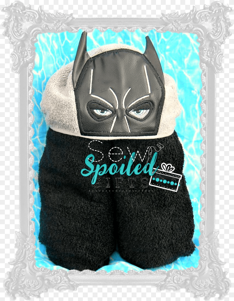 Bat Hero Hooded Towel Face Mask, Home Decor, Shorts, Clothing, Pet Png