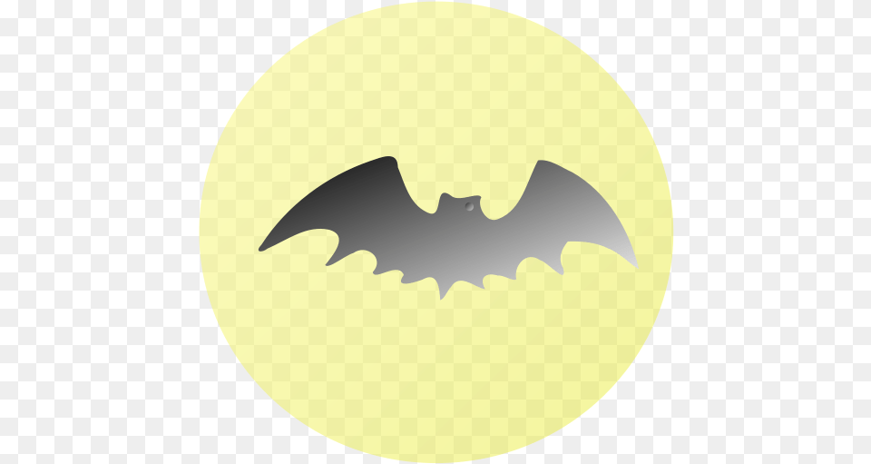 Bat In Front Of Moon Bat Moon Clipart, Logo, Symbol, Astronomy, Outdoors Png