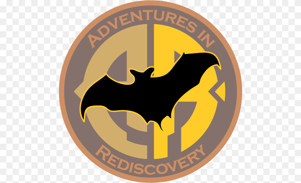 Bat Logo Cave, Symbol, Badge, Animal, Mammal Free Transparent Png